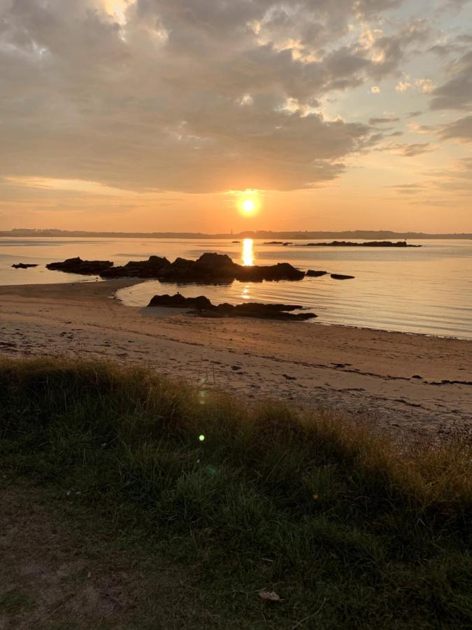 L'Escale 551, Gite Santec A 250M De La Plage Bagian luar foto